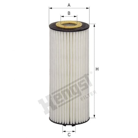 Hengst Oil Filter 2018 Mercedes S56 4Matic 4.7L E155H01D122